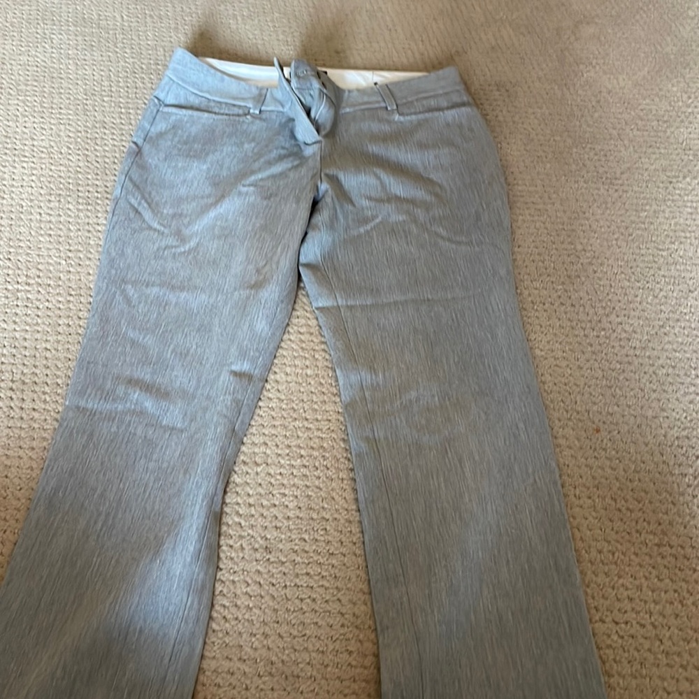 Grey dress pants very open size 2